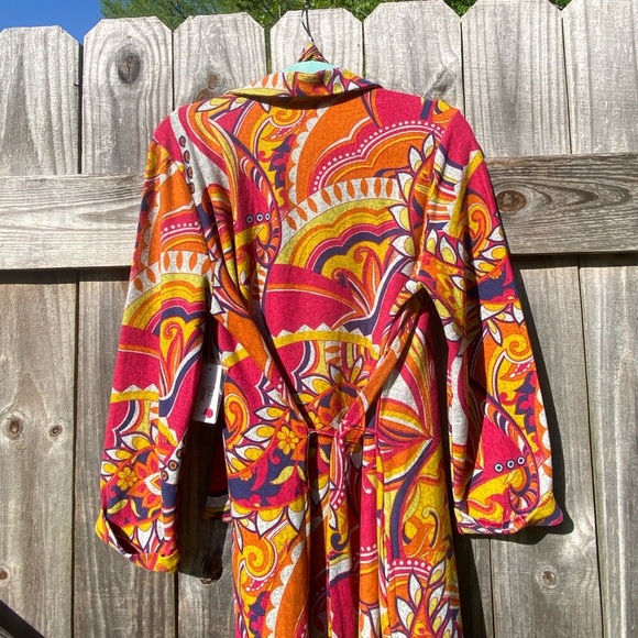 Tacera Sweater Dress Vibrant Multicolor Dress NWT Sz L - Picture 8 of 11